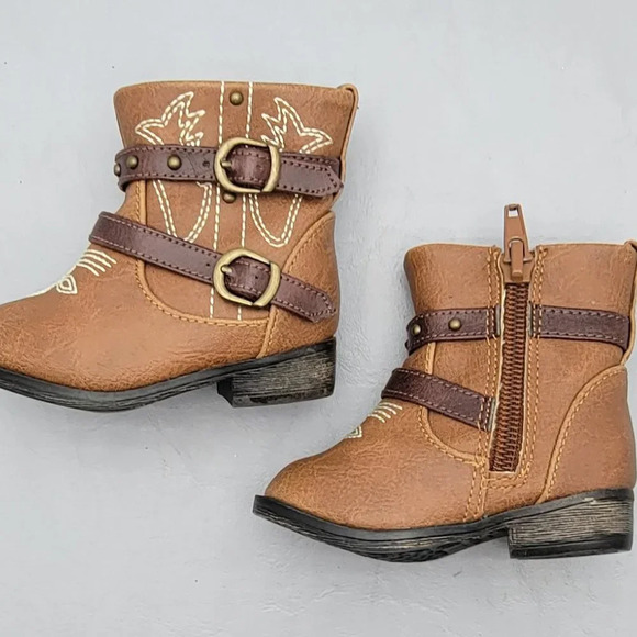 Garanimals Baby Girl's Western Boot Size 2 - Picture 2 of 10